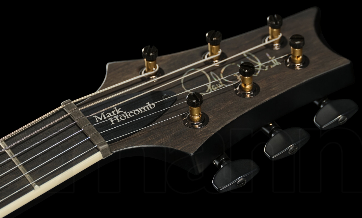 Prs Mark Holcomb Usa Signature 2h Seymour Duncan Ht Eb - Cobalt Smokeburst - Guitarra eléctrica de doble corte - Variation 4