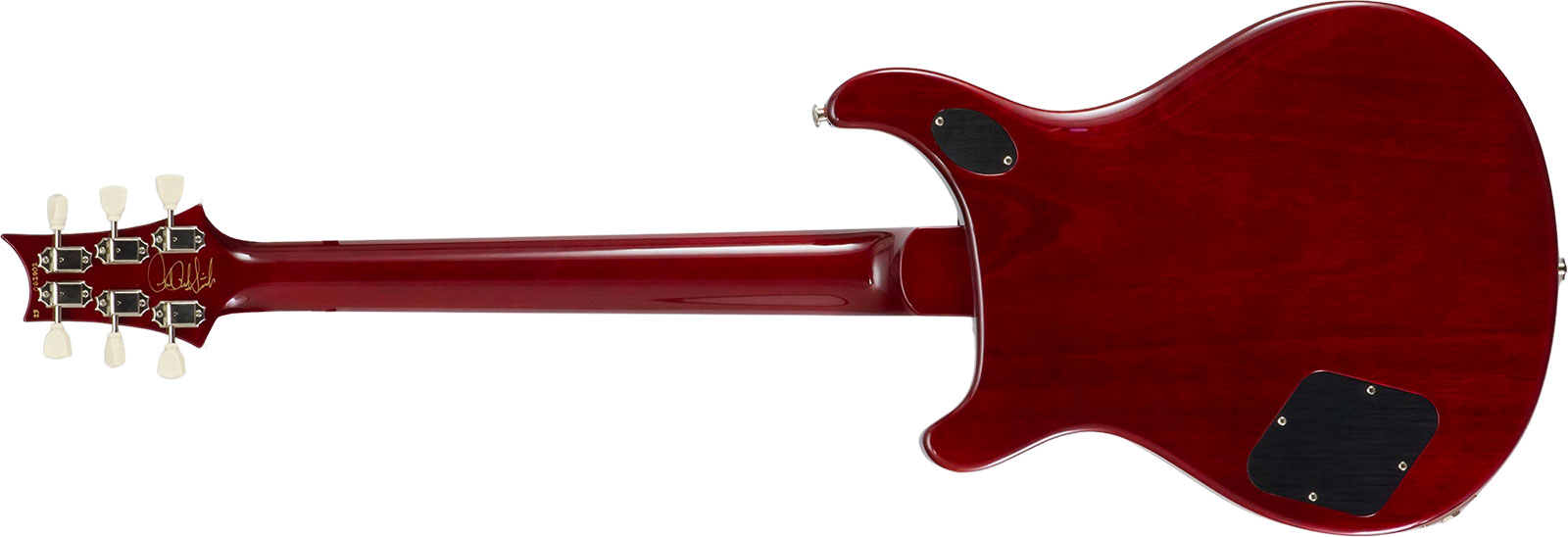 Prs Mccarty 594 Hand-signed Usa 2h Ht Rw #0362902 - Fire Red Burst - Guitarra eléctrica de doble corte - Variation 1