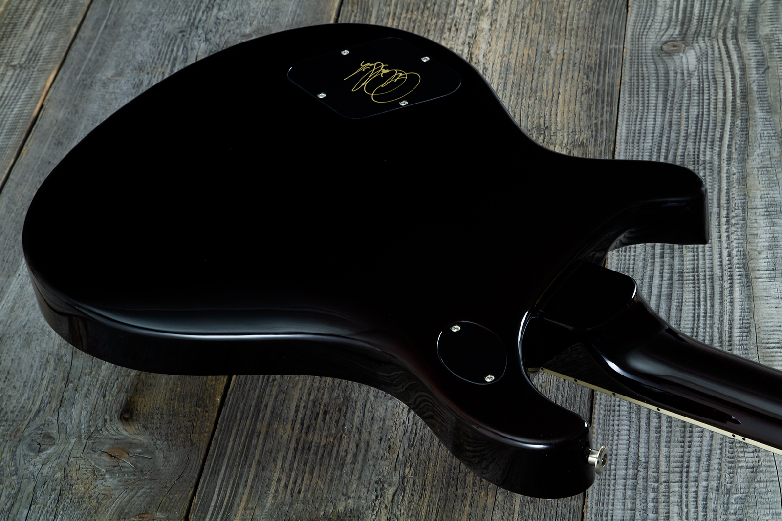 Prs Mccarty 594 Hand-signed Usa 2h Ht Rw #0377741 - Black Gold Wraparound Burst - Guitarra eléctrica de doble corte - Variation 7