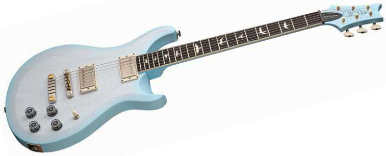 Prs Mccarty 594 Thinline S2 Usa 2h 58/15lt Ht Rw - Cloud Burst Satin - Guitarra eléctrica de doble corte - Variation 1