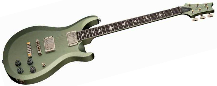 Prs Mccarty 594 Thinline S2 Usa 2h 58/15lt Ht Rw - Mavis Mint Metallic Satin - Guitarra eléctrica de doble corte - Variation 2