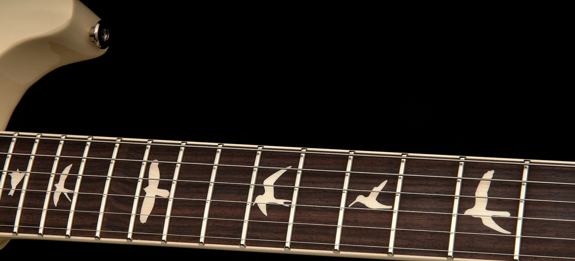 Prs Mira 594 S2 Usa 2h Ht Rw - Antique White - Guitarra eléctrica de doble corte - Variation 4