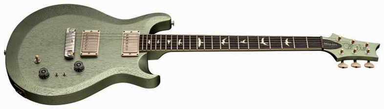 Prs Mira 594 Satin S2 Usa 2h Ht Rw - Mavis Mint Metallic - Guitarra eléctrica de doble corte - Variation 2