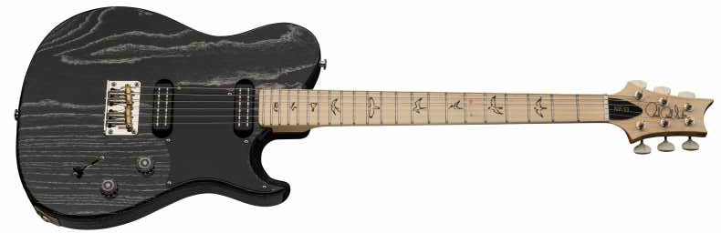 Prs Nf 53 Bolt-on Usa 2mh Ht Mn - Black Doghair - Guitarra eléctrica de corte único. - Variation 1