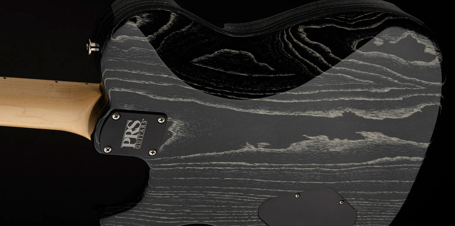 Prs Nf 53 Bolt-on Usa 2mh Ht Mn - Black Doghair - Guitarra eléctrica de corte único. - Variation 5