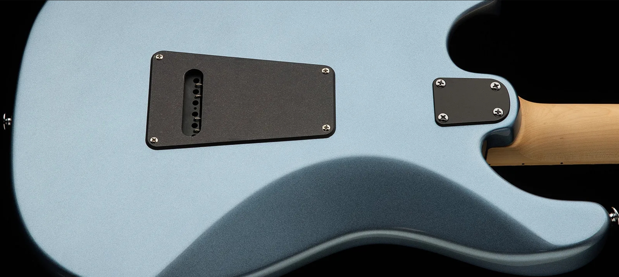 Prs Nf3 Maple Se Bolt-on 3mh Trem Mn - Ice Blue Metallic - Guitarra eléctrica de doble corte - Variation 6