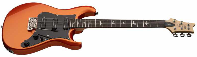 Prs Nf3 Se 3h Mini-humb. Trem Rw - Metallic Orange - Guitarra eléctrica de doble corte - Variation 1