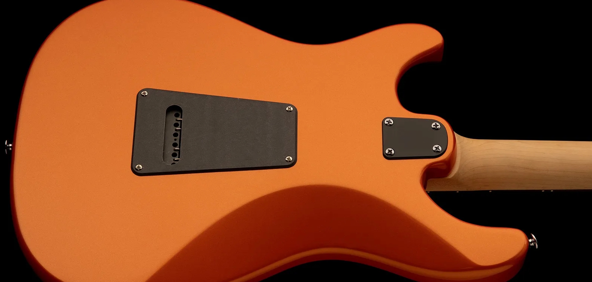 Prs Nf3 Se Bolt-on 3h Trem Rw - Metallic Orange - Guitarra eléctrica de corte único. - Variation 5