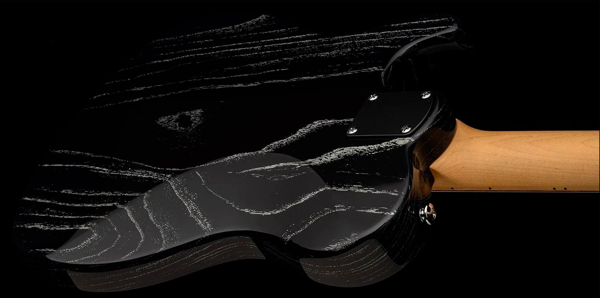 Prs Nf53 Se 2mh Ht Mn - Black Doghair - Guitarra eléctrica con forma de tel - Variation 7