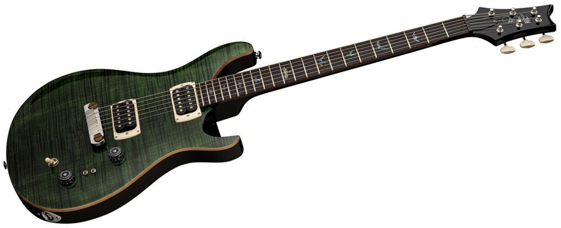 Prs Paul's Guitar Se (wing Tuners) 2h Ht Rw - Teal Black - Guitarra eléctrica de doble corte - Variation 1