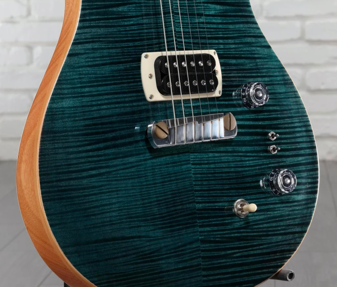 Prs Paul's Guitar Se (wing Tuners) 2h Ht Rw - Slate Blue - Guitarra eléctrica de doble corte - Variation 4
