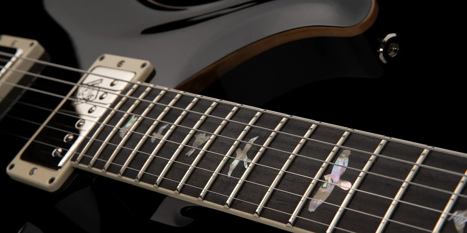 Prs Robben Ford Mccarty Ltd 2h Ht Bla - Black - Guitarra eléctrica de doble corte - Variation 3