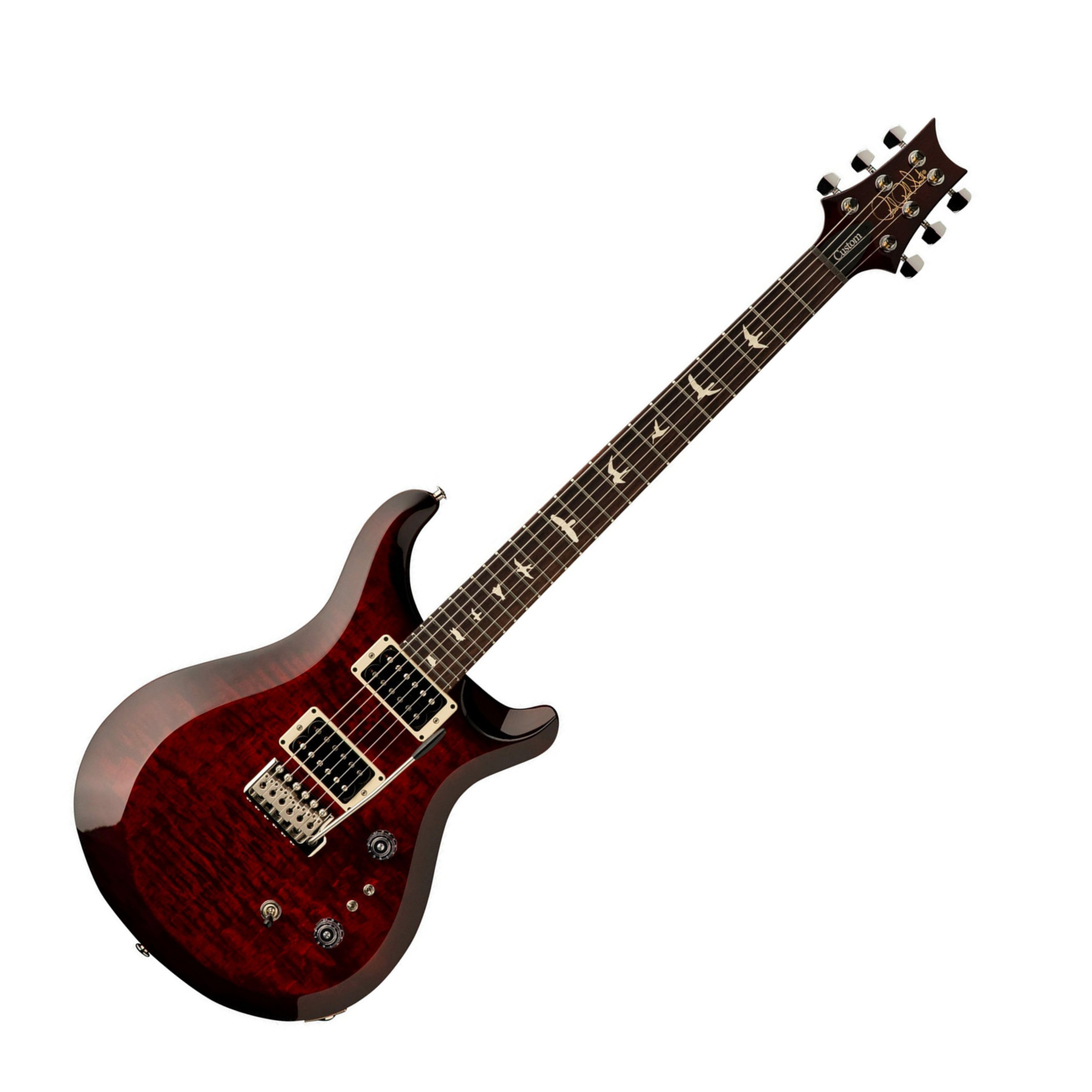Prs S2 Custom 24-08 2h Trem Rw - Fire Red Burst - Guitarra eléctrica de doble corte - Variation 2