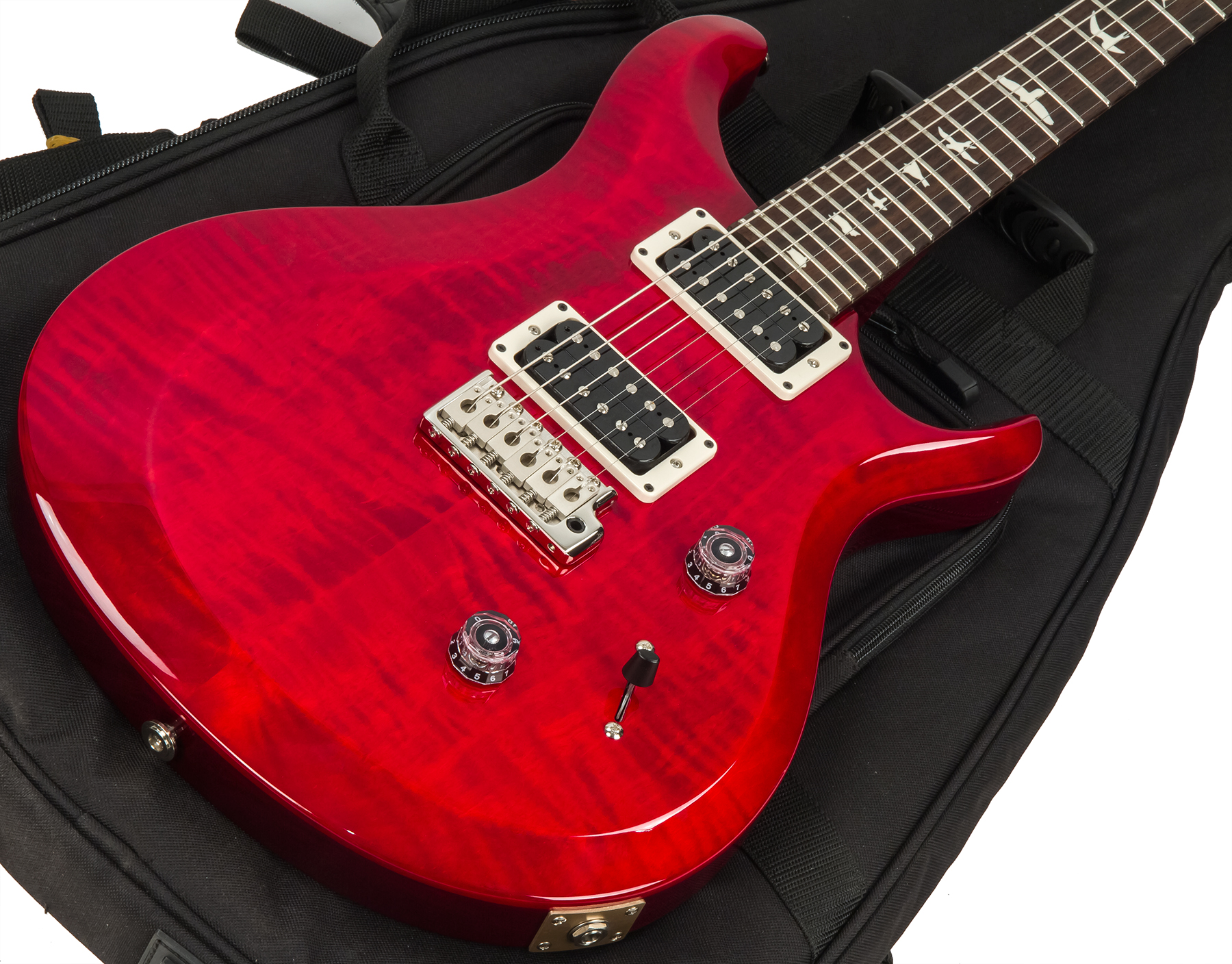 Prs S2 Custom 24 Usa Hh Trem Rw - Scarlet Red - Guitarra eléctrica de doble corte - Variation 1