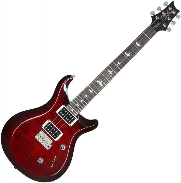 Guitarra eléctrica de cuerpo sólido Prs USA S2 Custom 24 - fire red burst