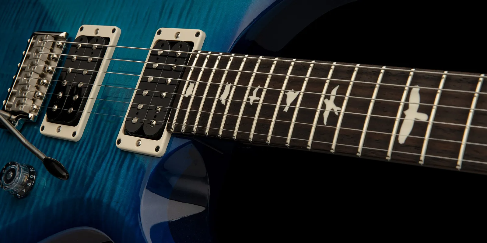 Prs S2 Custom 24 Usa Hh Trem Rw - Lake Blue - Guitarra eléctrica de doble corte - Variation 2