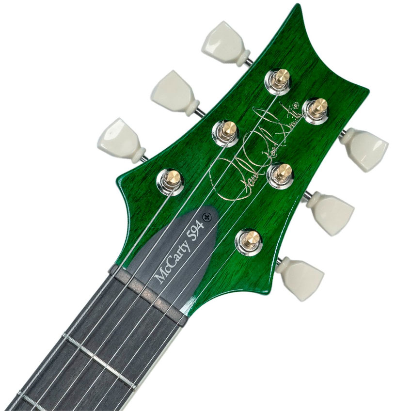 Prs S2 Mccarty 594 Ltd Usa 2h Ht Rw - Faded Grey Black Green Burst - Guitarra eléctrica de doble corte - Variation 3