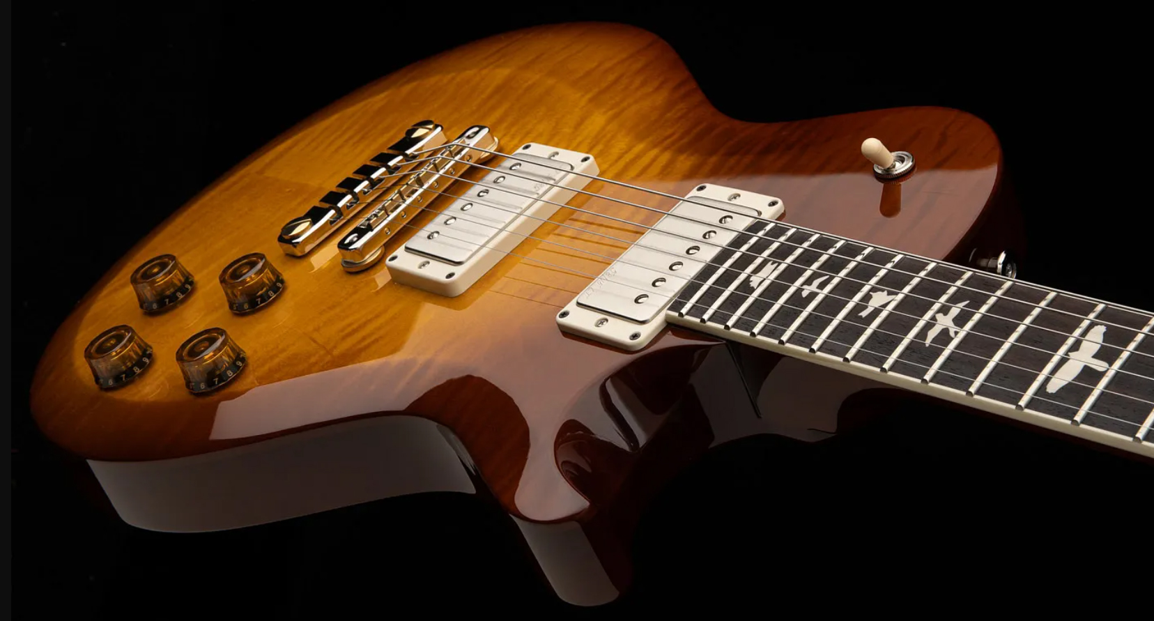 Prs S2 Mccarty 594 Singlecut Usa 2h 58/15lt Ht Rw - Honey Gold Burst - Guitarra eléctrica de corte único. - Variation 2
