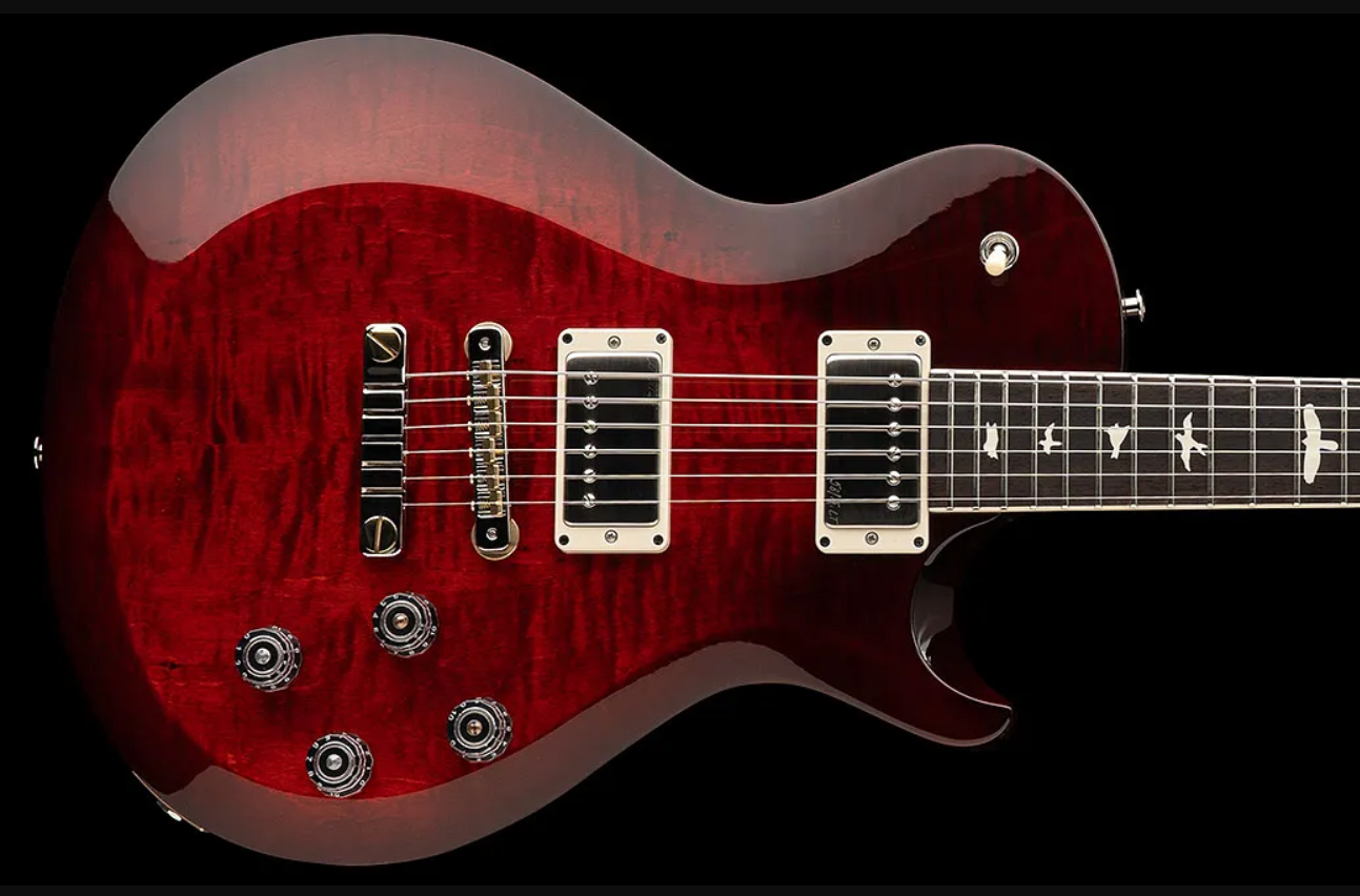Prs S2 Mccarty 594 Singlecut Usa 2h 58/15lt Ht Rw - Fire Red Burst - Guitarra eléctrica de corte único. - Variation 2