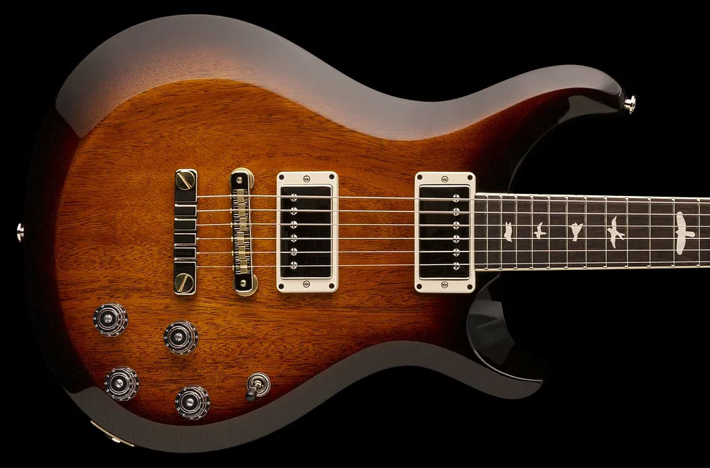 Prs S2 Mccarty 594 Thinline Hh Rw - Mccarty Tobacco Burst - Guitarra eléctrica de doble corte - Variation 1