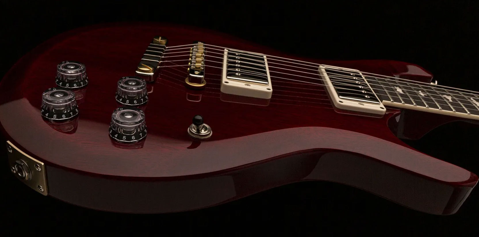 Prs S2 Mccarty 594 Thinline Hh Rw - Vintage Cherry - Guitarra eléctrica de doble corte - Variation 2