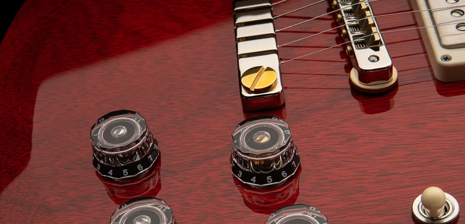 Prs S2 Mccarty 594 Thinline Usa 2h 58/15lt Ht Rw - Vintage Cherry - Guitarra eléctrica de doble corte - Variation 3