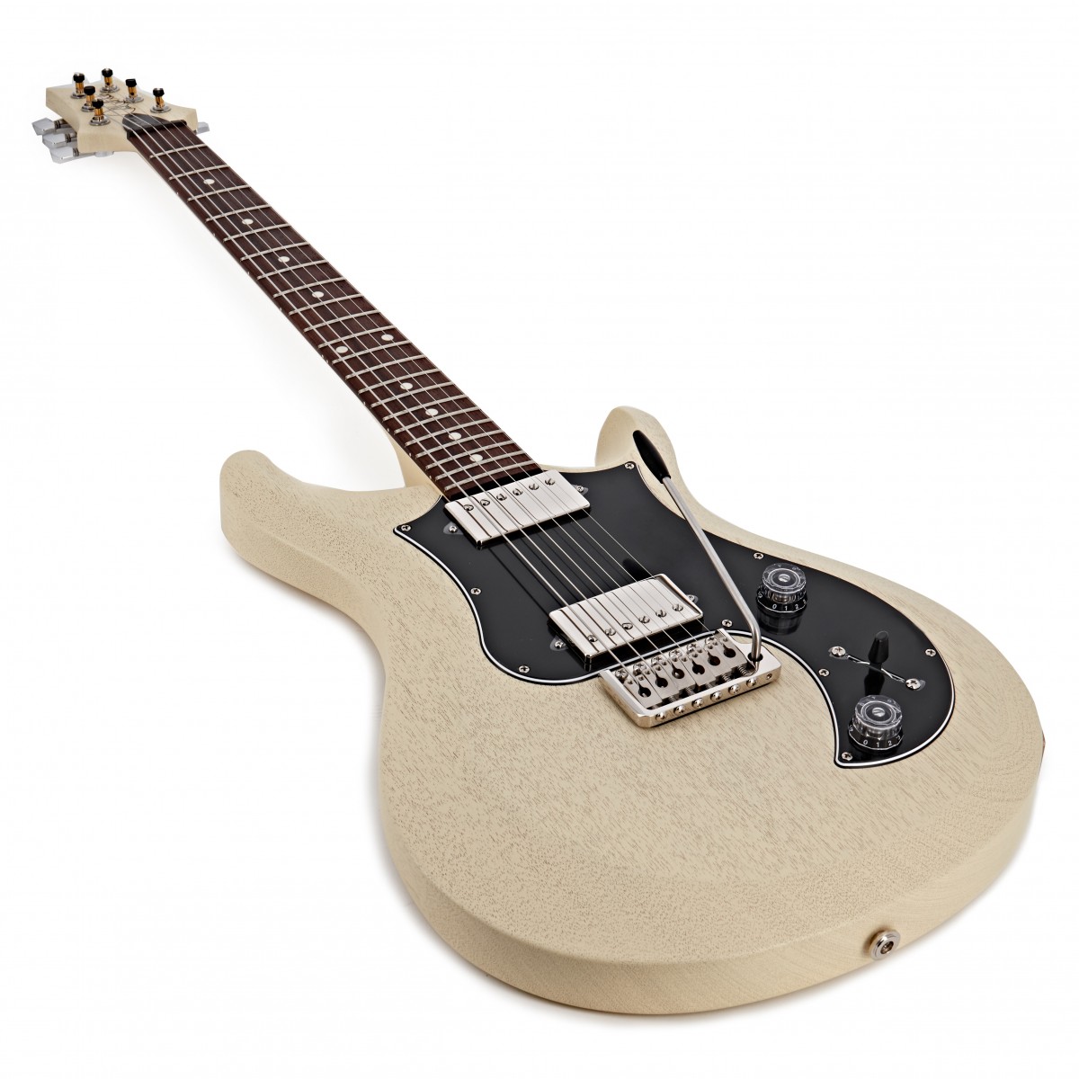 Prs S2 Standard 22 Satin Usa Hh Trem Rw - Antique White - Guitarra eléctrica de doble corte - Variation 2