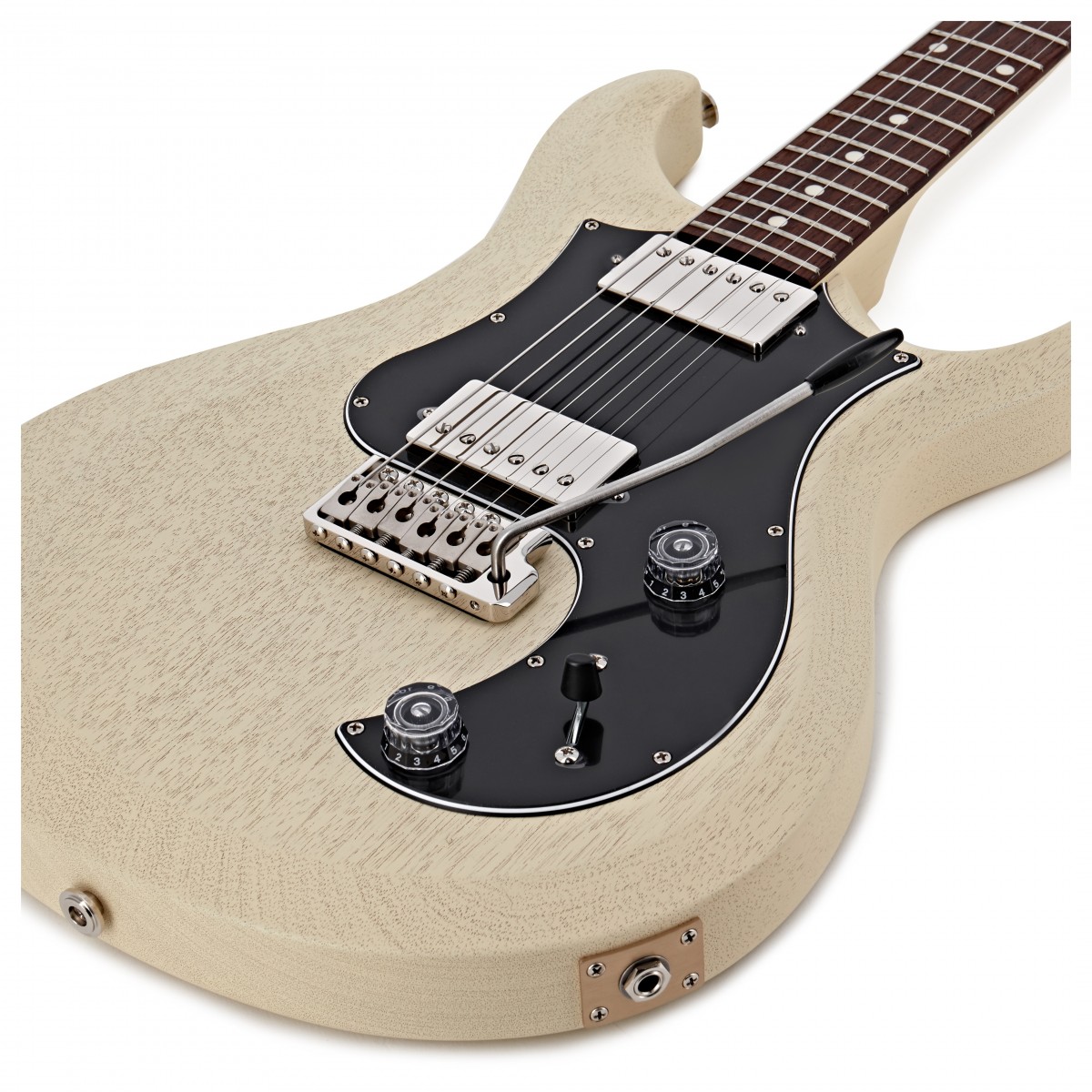 Prs S2 Standard 22 Satin Usa Hh Trem Rw - Antique White - Guitarra eléctrica de doble corte - Variation 3