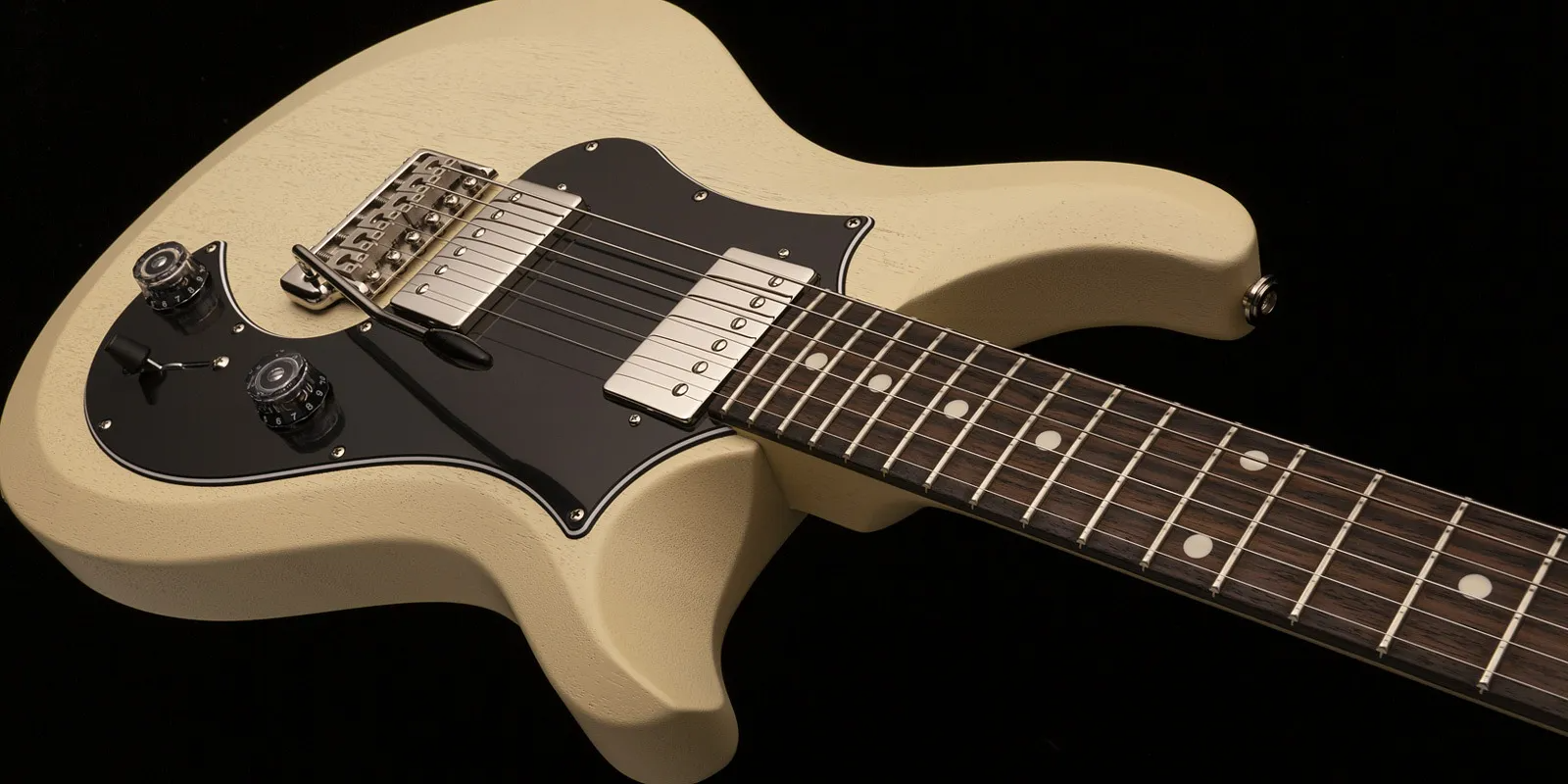Prs S2 Standard 22 Satin Usa Hh Trem Rw - Antique White - Guitarra eléctrica de doble corte - Variation 7
