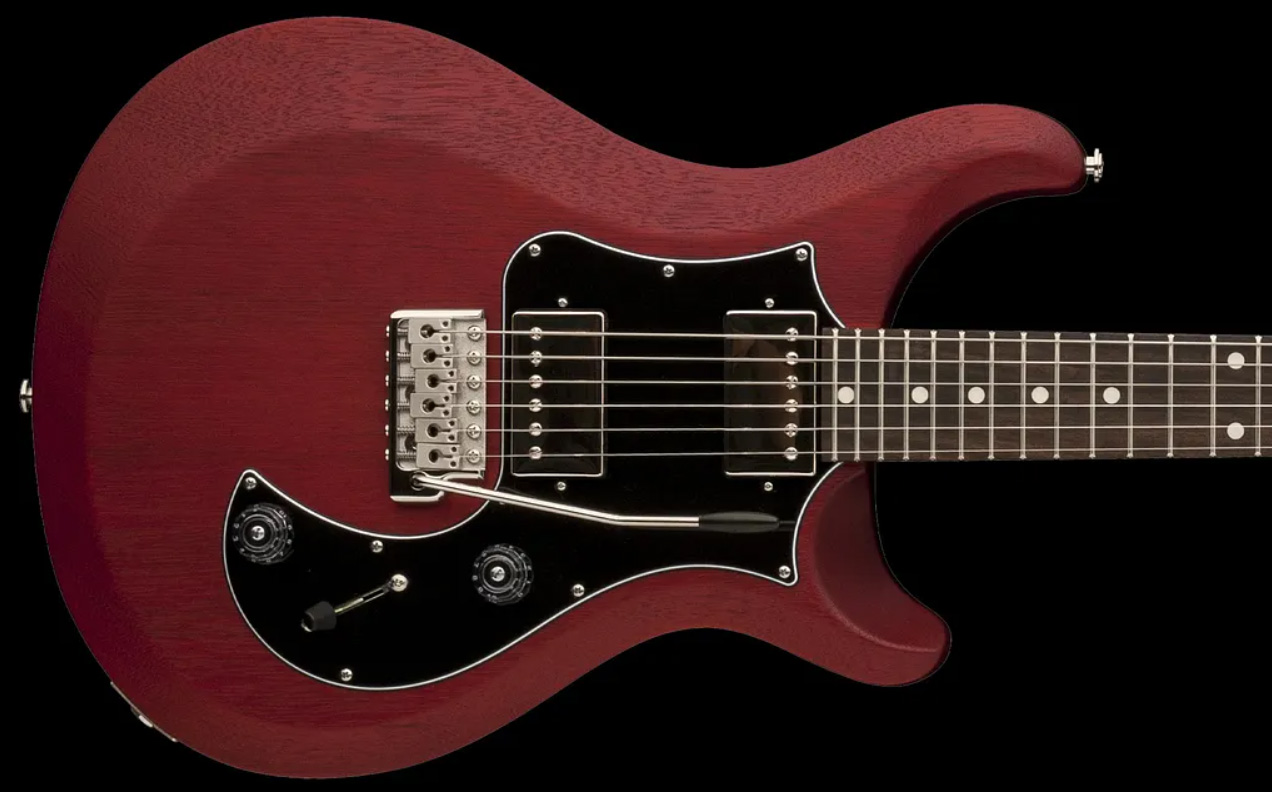 Prs S2 Standard 24 Satin Usa 2h Trem Rw - Vintage Cherry - Guitarra eléctrica de doble corte - Variation 1