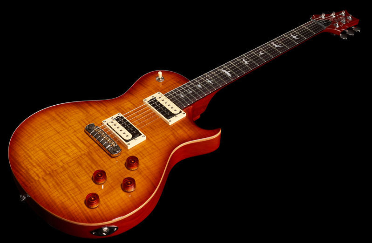 Prs Se 245 Hh Ht Rw +housse - Vintage Sunburst - Guitarra eléctrica de corte único. - Variation 1