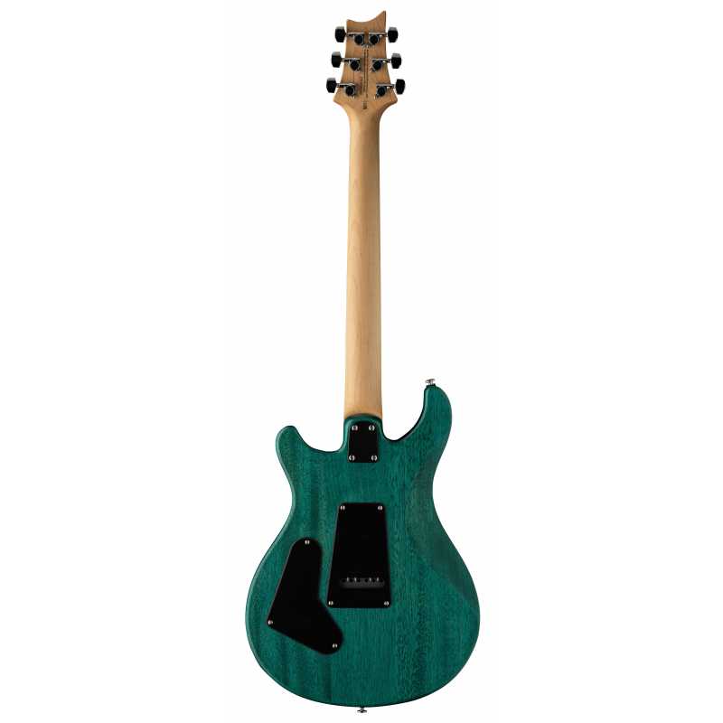 Prs Se Ce 24 Standard Hh Trem Mn - Satin Turquoise - Guitarra eléctrica de doble corte - Variation 1