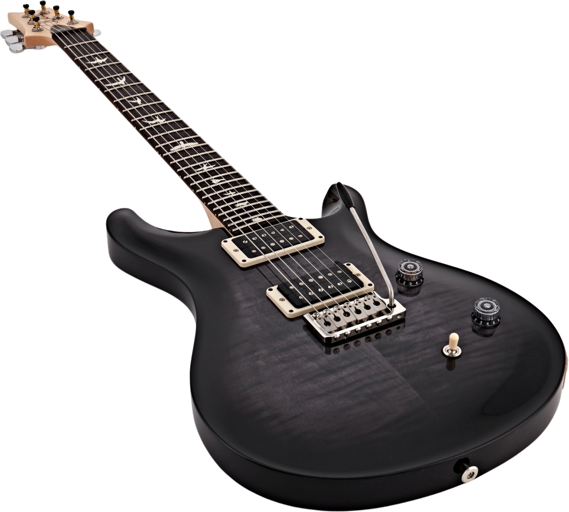 Prs Se Ce24 Bolt-on Ltd 2h Trem Rw - Charcoal Burst - Guitarra eléctrica de doble corte - Variation 2