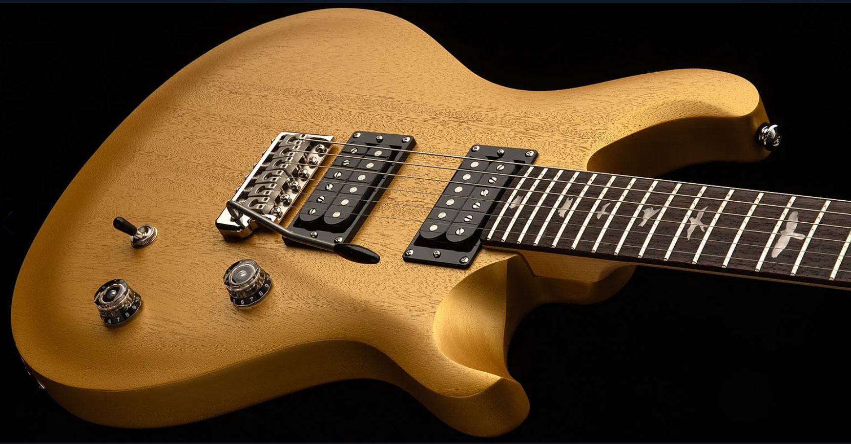 Prs Se Ce24 Standard Bolt-on 2h Trem Rw - Metallic Gold - Guitarra eléctrica de doble corte - Variation 1