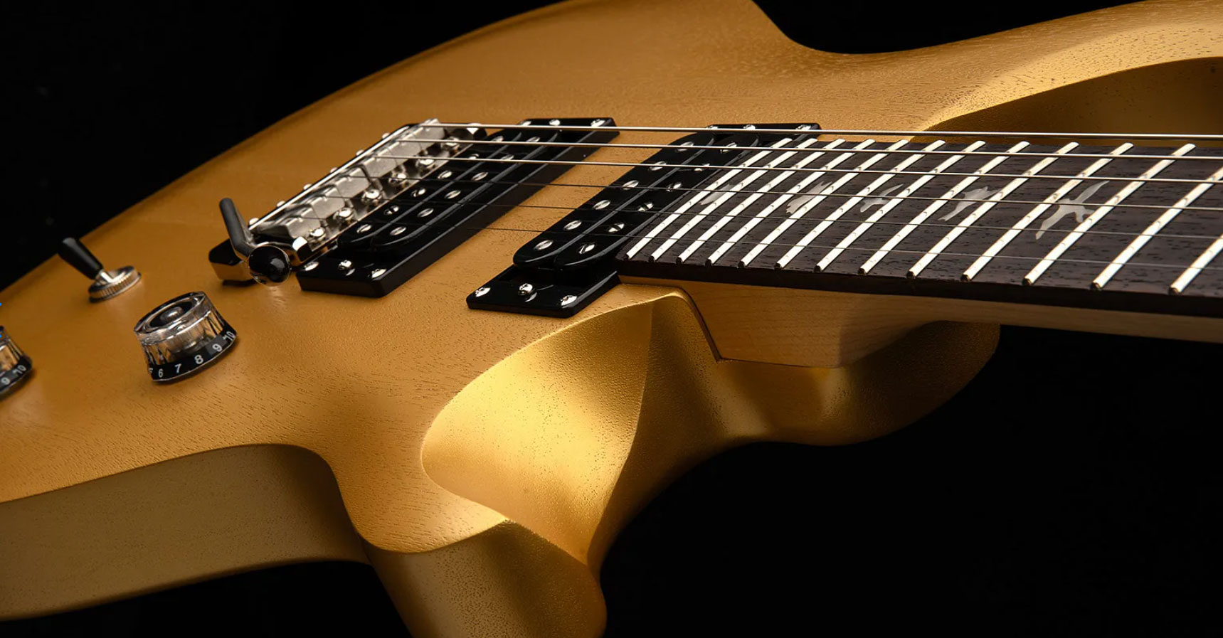 Prs Se Ce24 Standard Bolt-on 2h Trem Rw - Metallic Gold - Guitarra eléctrica de doble corte - Variation 2