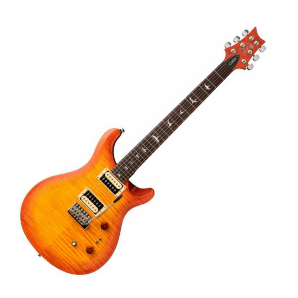 Prs Se Custom 24-08 2021 2h Trem Rw +housse - Vintage Sunburst - Guitarra eléctrica de doble corte - Variation 1