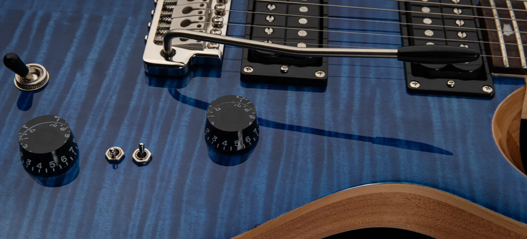 Prs Se Custom 24-08 2023 2h Trem Rw - Faded Blue - Guitarra eléctrica de doble corte - Variation 3