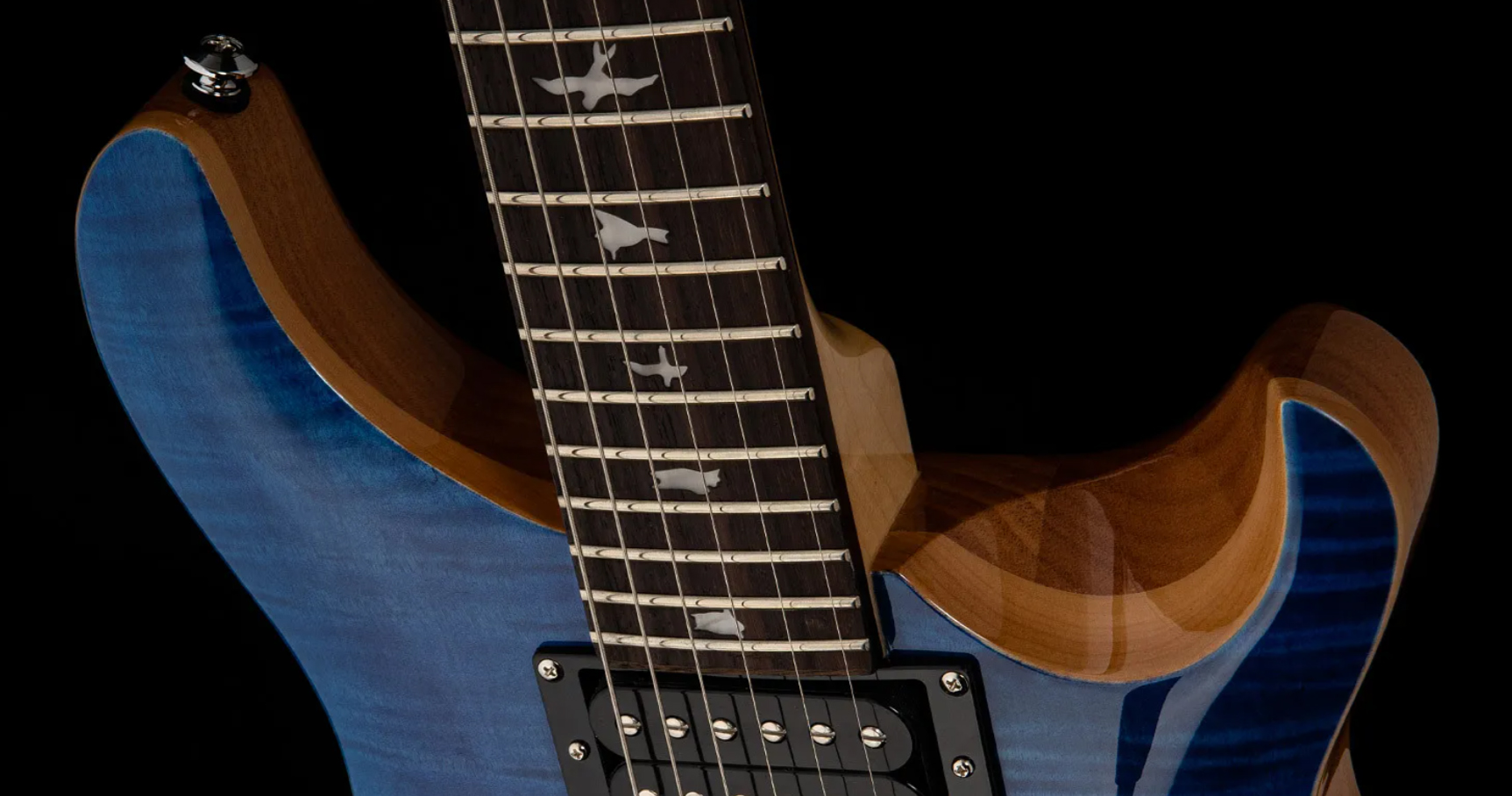 Prs Se Custom 24-08 2023 2h Trem Rw - Faded Blue - Guitarra eléctrica de doble corte - Variation 4