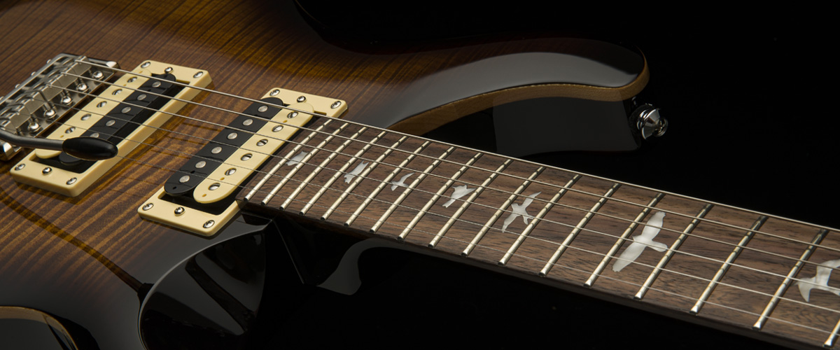 Prs Se Custom 24 2021 Hh Trem Rw +housse - Black Gold Burst - Guitarra eléctrica de doble corte - Variation 1