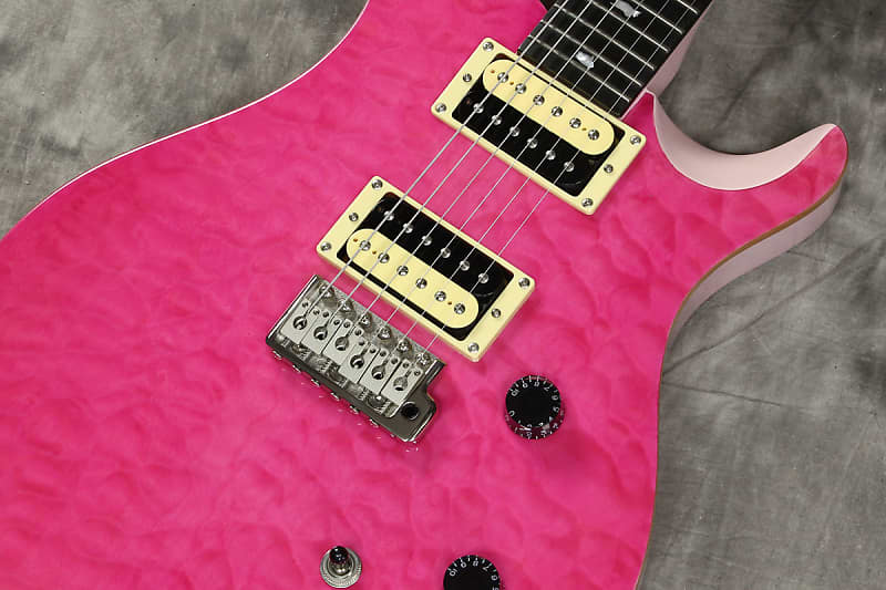 Prs Se Custom 24 2021 Hh Trem Rw +housse - Bonnie Pink - Guitarra eléctrica de doble corte - Variation 2