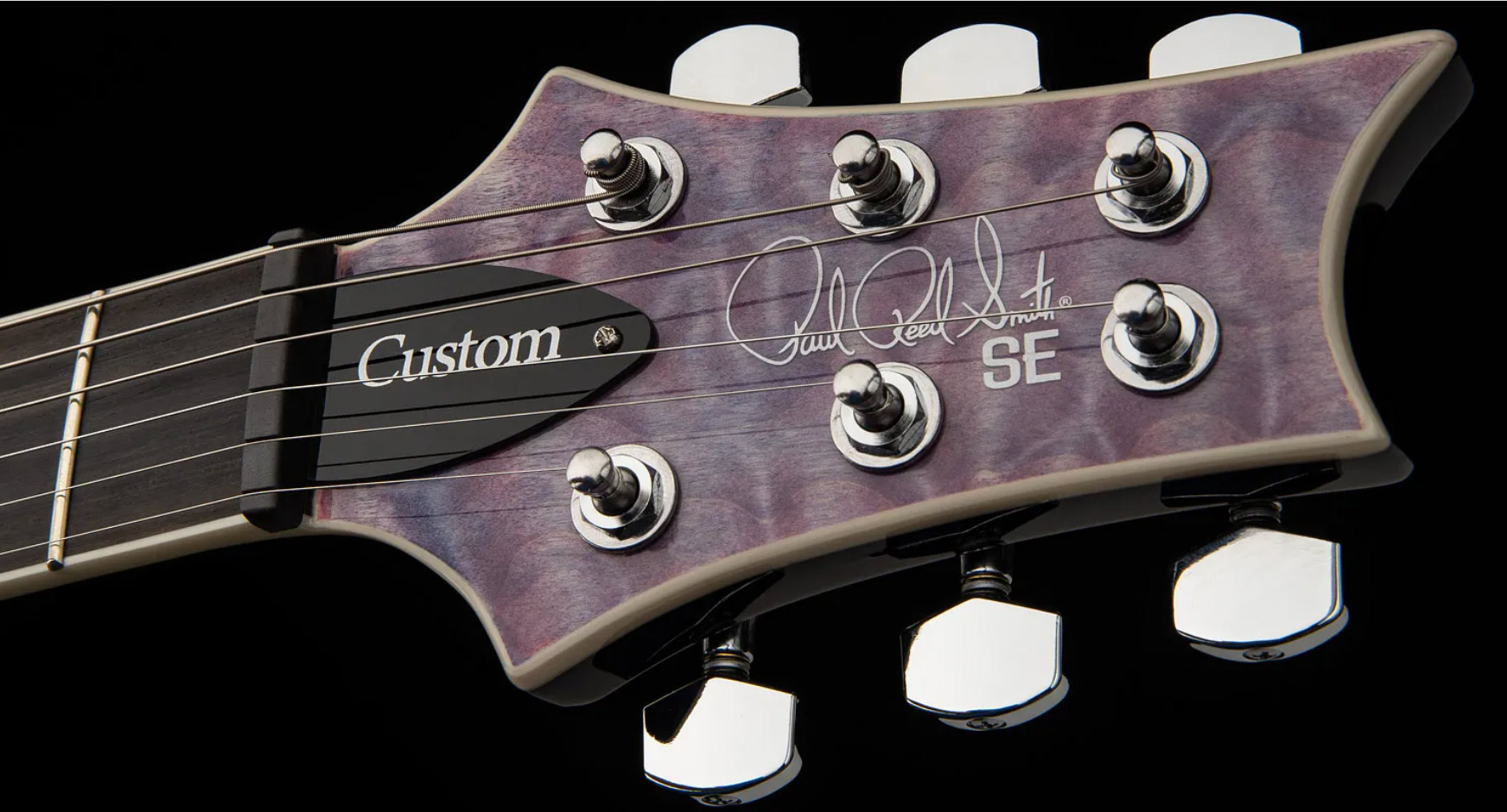 Prs Se Custom 24 Quilt 2h Trem Eb - Violet - Guitarra eléctrica de doble corte - Variation 6