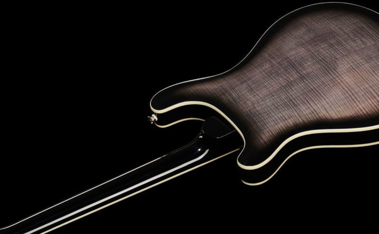 Prs Se Hollowbody Ii 2020 Hh Trem Eb +etui - Charcoal Burst - Guitarra eléctrica semi caja - Variation 2