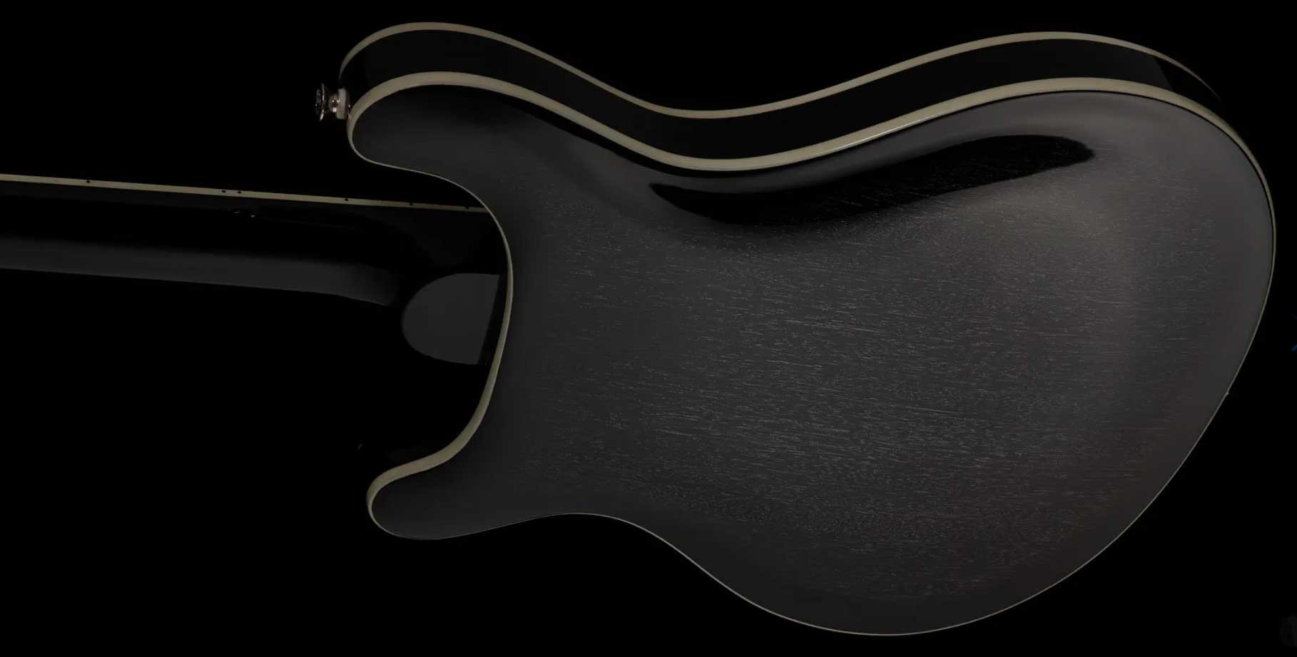 Prs Se Hollowbody Standard Piezo 2h Ht Eb - Dog Hair Smokeburst - Guitarra eléctrica semi caja - Variation 3