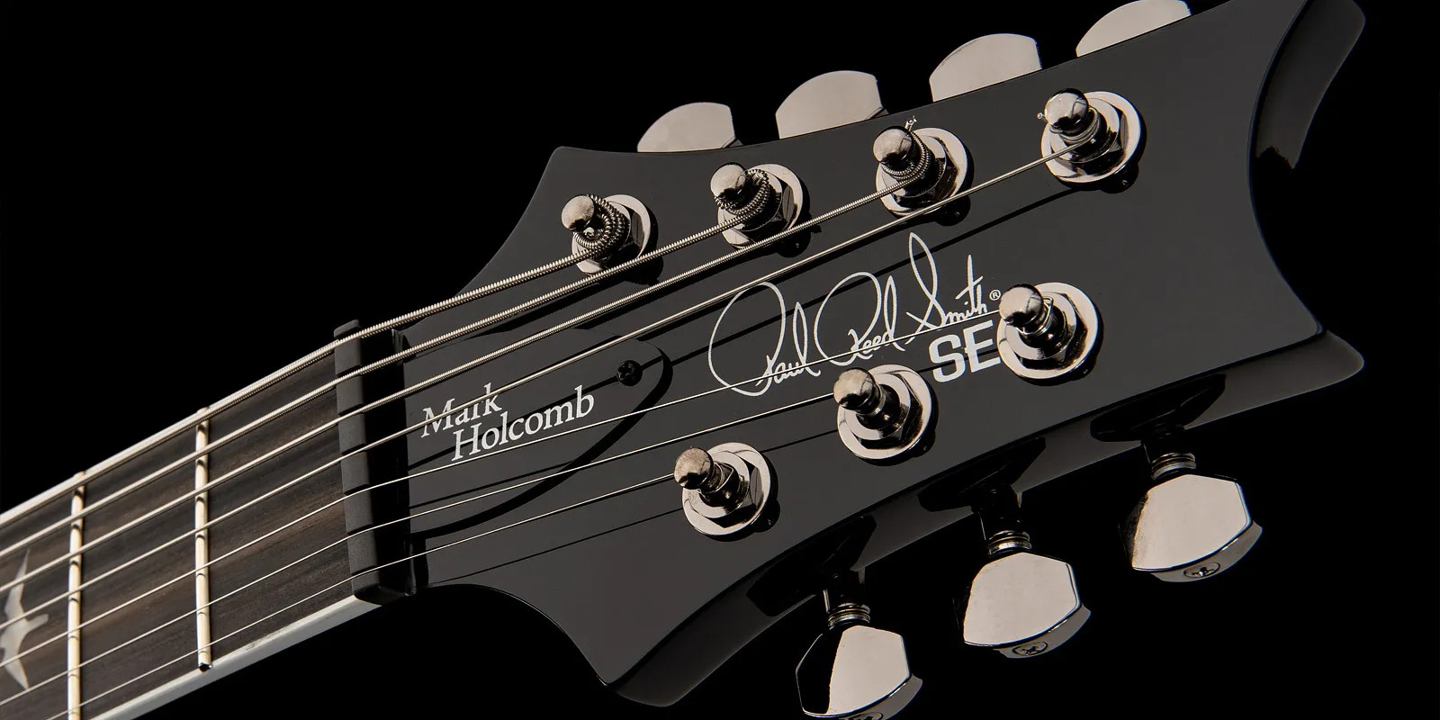 Prs Se Mark Holcomb Svn 2023 Signature 7c 2h Ht Eb - Holcomb Blue Burst - Guitarra eléctrica de 7 cuerdas - Variation 6