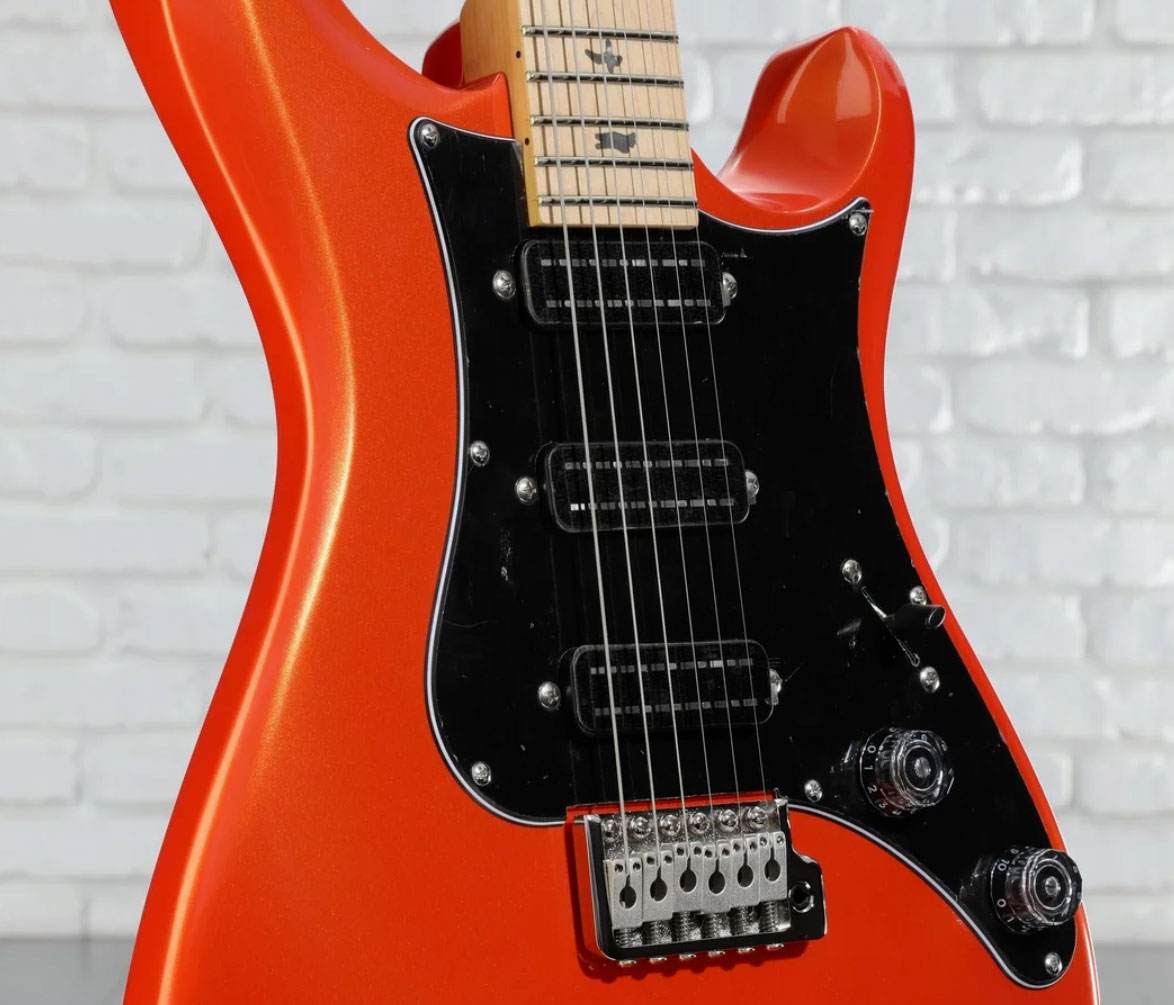 Prs Se Nf3 Maple 3mh Trem Rw - Metallic Orange - Guitarra eléctrica de doble corte - Variation 2