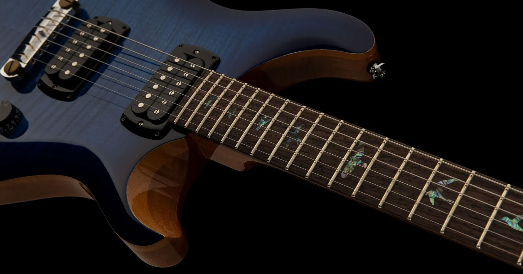 Prs Se Paul's Guitar 2h Ht Rw - Faded Blue Burst - Guitarra eléctrica de doble corte - Variation 2
