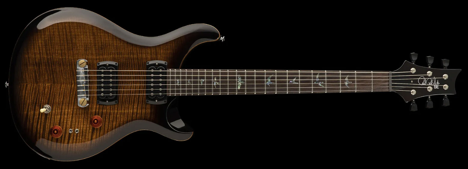 Prs Se Paul's Guitar 2h Ht Rw - Black Gold Burst - Guitarra eléctrica de doble corte - Variation 2