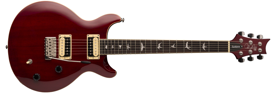 Prs Se Santana Standard 2018 Hh Trem Rw - Vintage Cherry - Guitarra eléctrica de doble corte - Variation 7