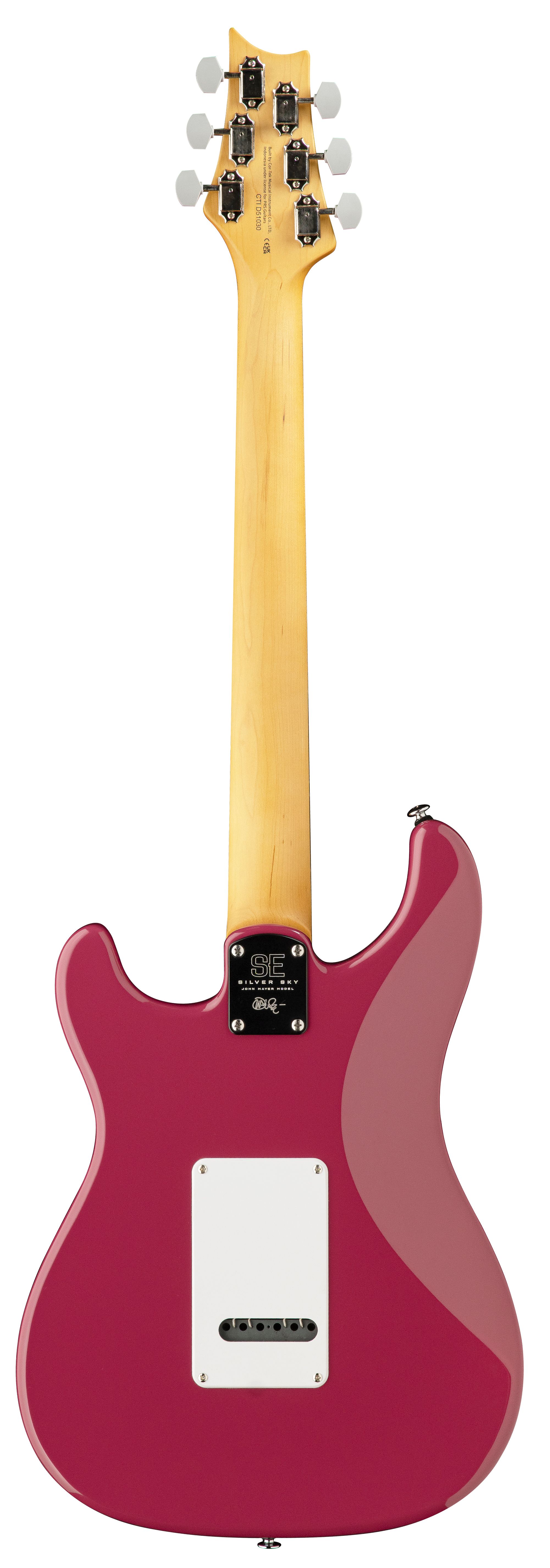 Prs Se Silver Sky John Mayer Signature 3s Trem Rw - Dragon Fruit - Guitarra eléctrica con forma de str. - Variation 1
