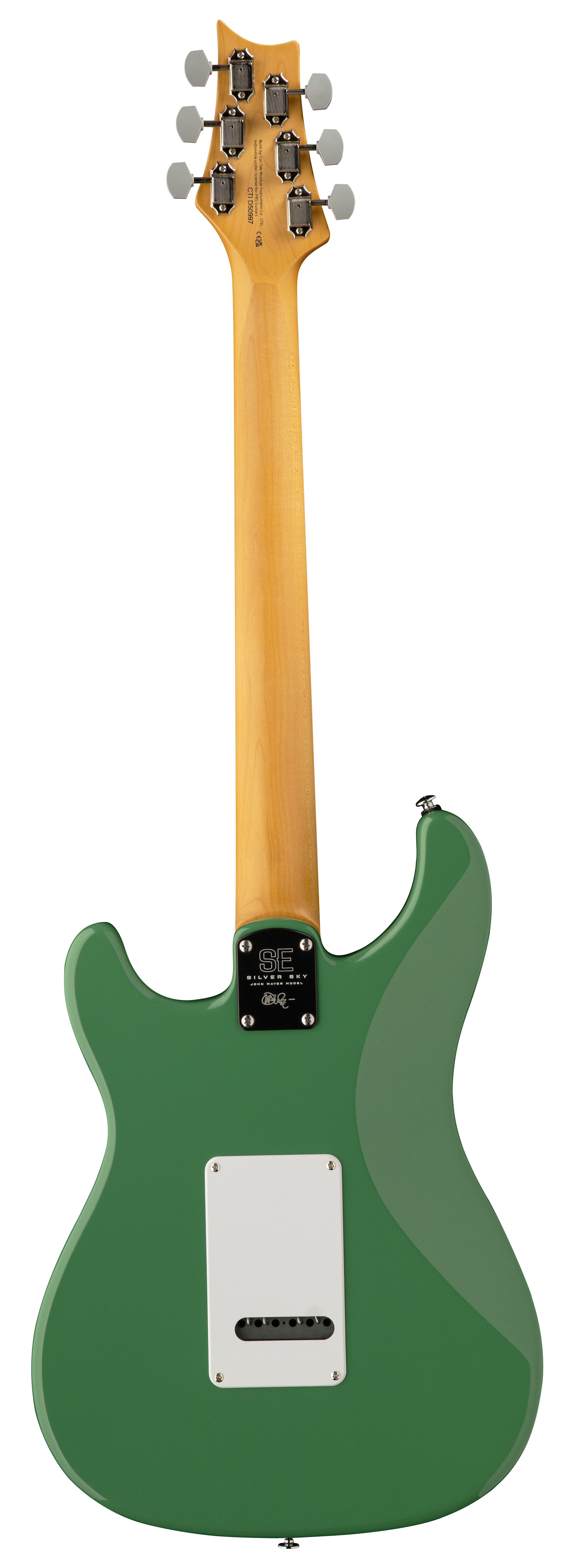 Prs Se Silver Sky John Mayer Signature 3s Trem Rw - Ever Green - Guitarra eléctrica con forma de str. - Variation 1